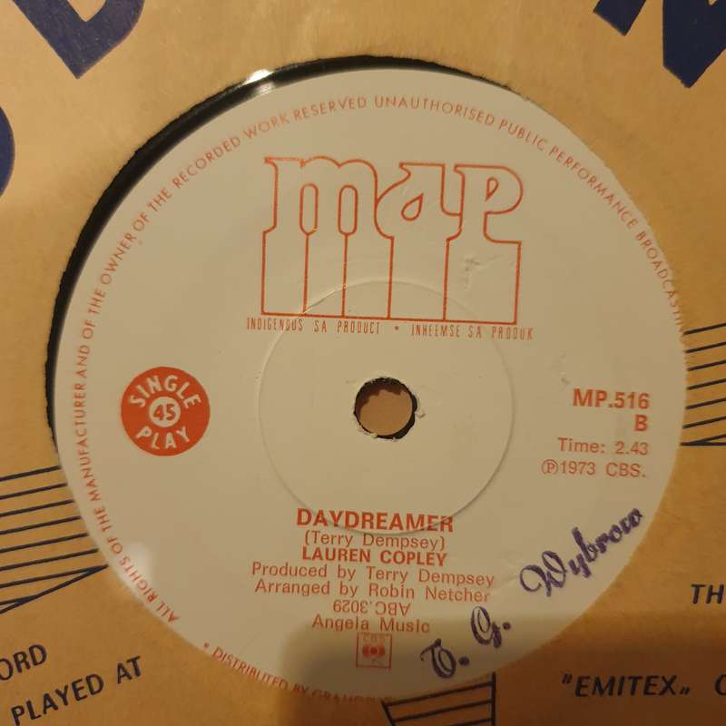 Lauren Copley  Kentucky Blues/ Daydreamer - Vinyl 7" Record - Very-Good+ Quality (VG+)