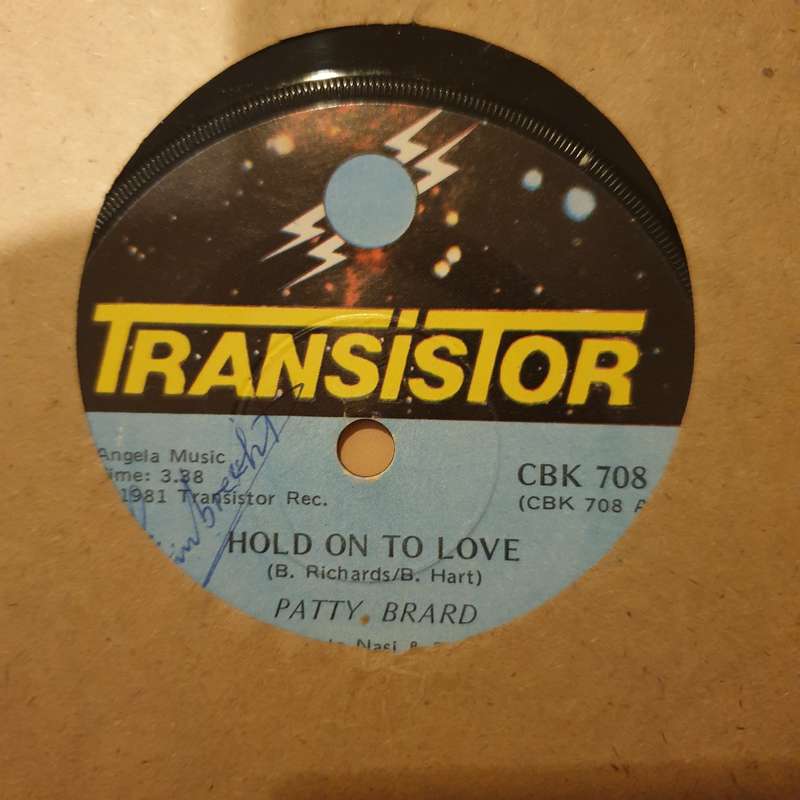 Patty Brard  Hold On To Love - Vinyl 7" Record - Very-Good+ Quality (VG+)