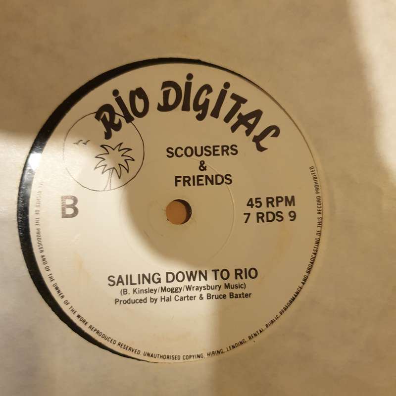 Scousers & Friends  Liverpool Lou - Vinyl 7" Record - Very-Good+ Quality (VG+)