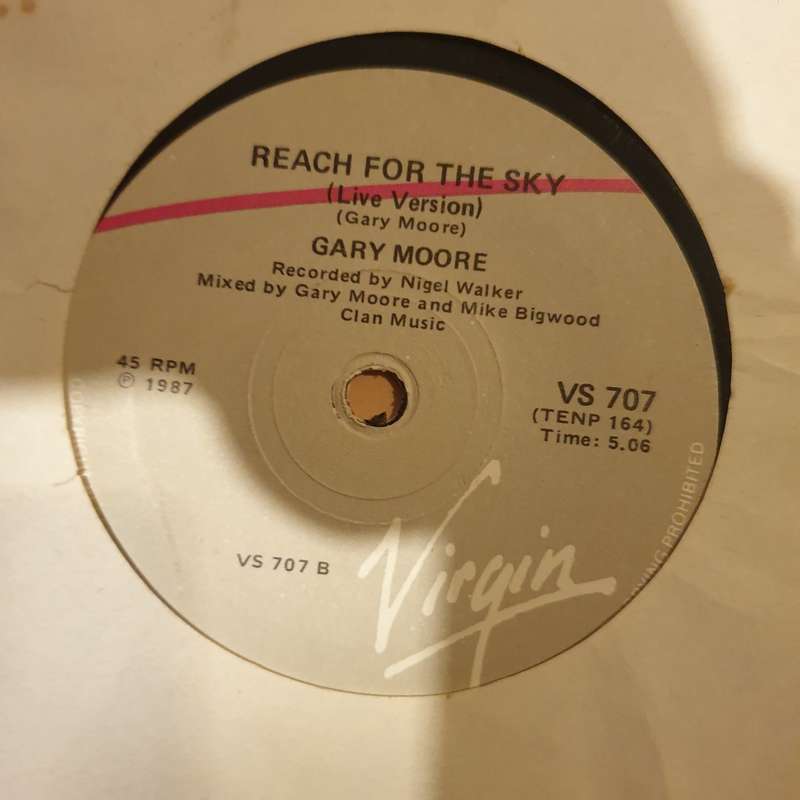 Gary Moore  Friday On My Mind - Vinyl 7" Record - Very-Good+ Quality (VG+)