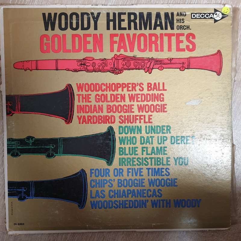 Woody Herman And His Orchestra  Golden Favorites - Vinyl LP Record - Good+ Quality (G+)
