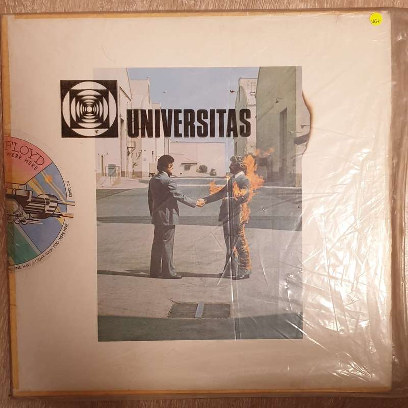 Pink Floyd  Wish You Were Here (USA) - Vinyl LP Record - Very-Good+ Quality (VG+)