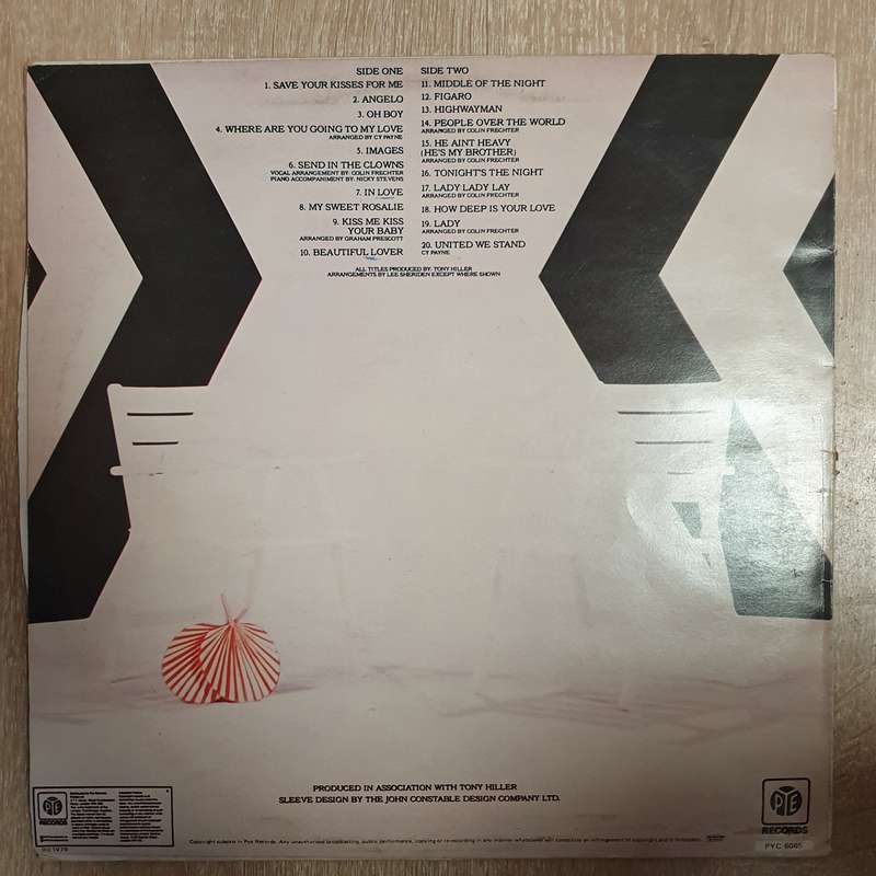 Brotherhood Of Man  Twenty Greatest-  Vinyl LP Record - Very-Good Quality (VG)