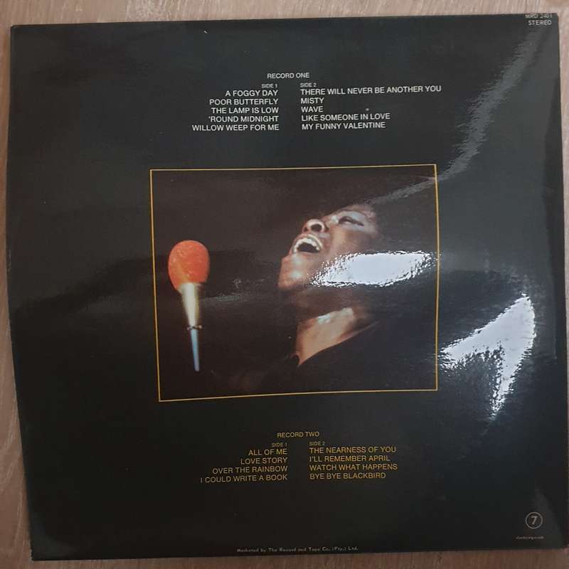 Sarah Vaughan  "Live" In Japan  Double Vinyl LP Record - Very-Good+ Quality (VG+)