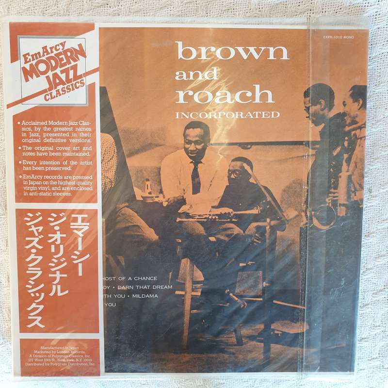 Brown And Roach Incorporated  Brown And Roach Incorporated (Japan Pressing-)  Vinyl LP R...