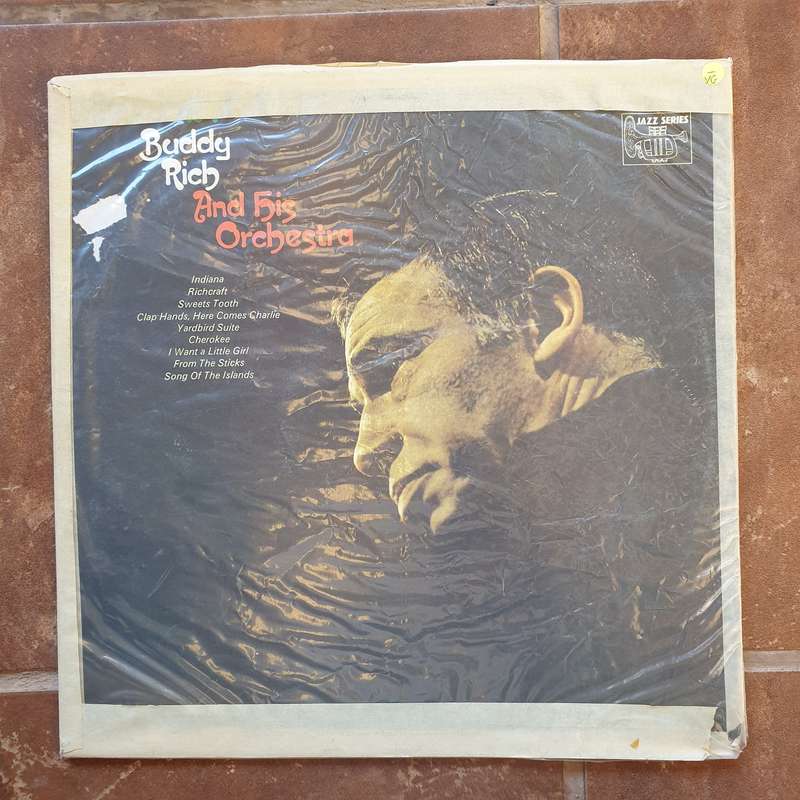 Buddy Rich & His Orchestra  Richcraft  Vinyl LP Record - Very-Good- Quality (VG-)