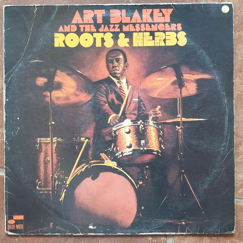 Art Blakey & The Jazz Messengers  Roots & Herbs - Vinyl LP Record - Very-Good- Quality (VG-)