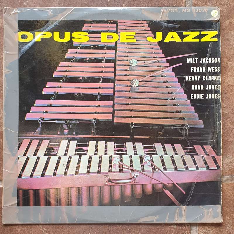 Opus De Jazz - Milt Jackson, Frank Wess, Kenny Clarke, Hank Jones, Eddie Jones - Vinyl LP Record ...