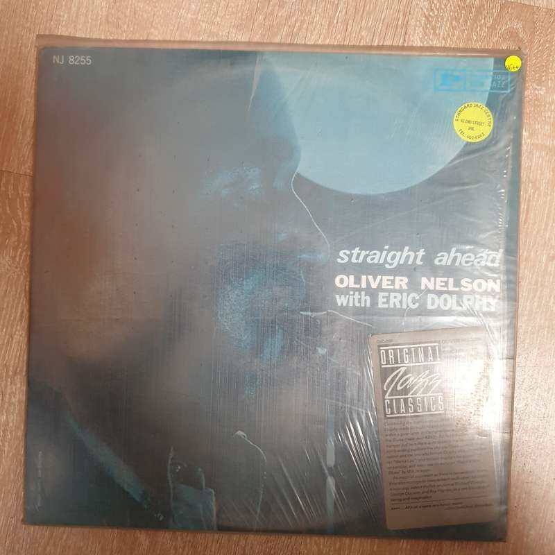 Oliver Nelson With Eric Dolphy  Straight Ahead - Vinyl LP Record - Very-Good+ Quality (VG+)