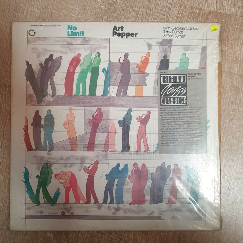 Art Pepper  No Limit - Vinyl LP Record - Very-Good+ Quality (VG+)