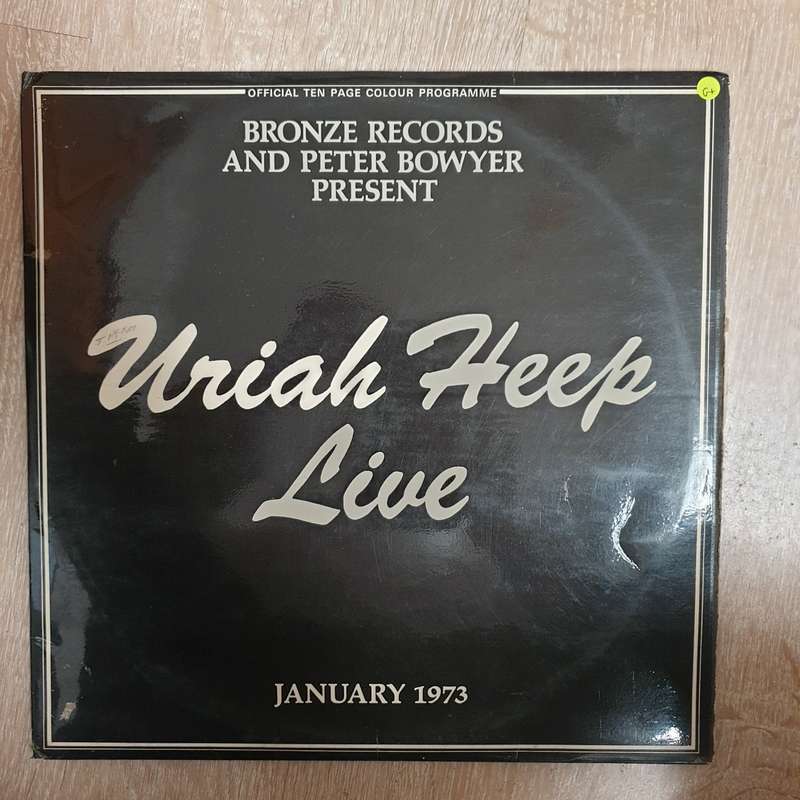 Uriah Heep  Uriah Heep Live - Vinyl LP Record - Good+ Quality (G+)