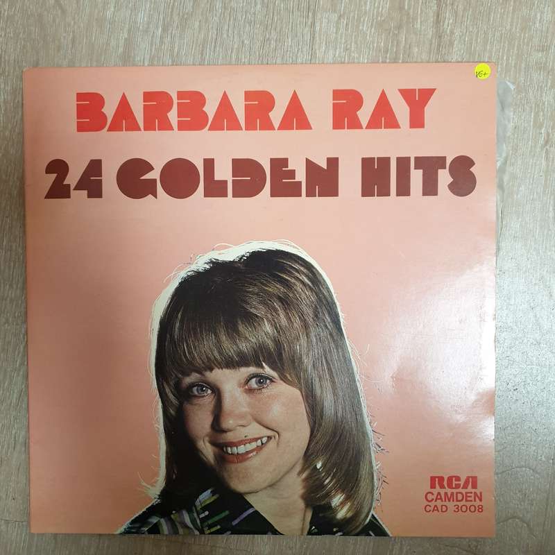Barbara Ray - 24 Golden Hits  - Vinyl LP Record - Very-Good+ Quality (VG+)