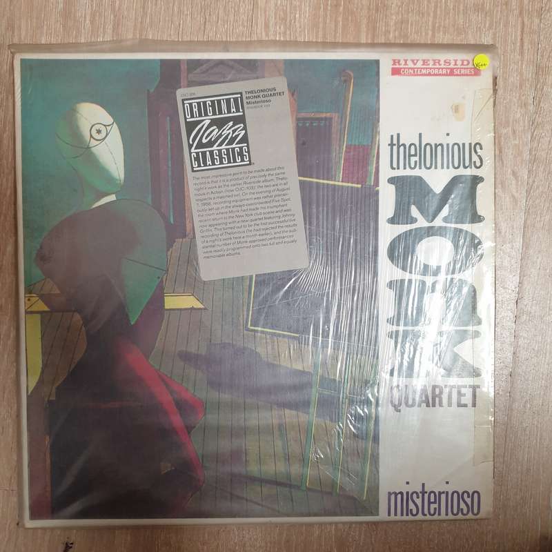 Thelonious Monk Quartet  Misterioso - Vinyl LP Record - Very-Good+ Quality (VG+)