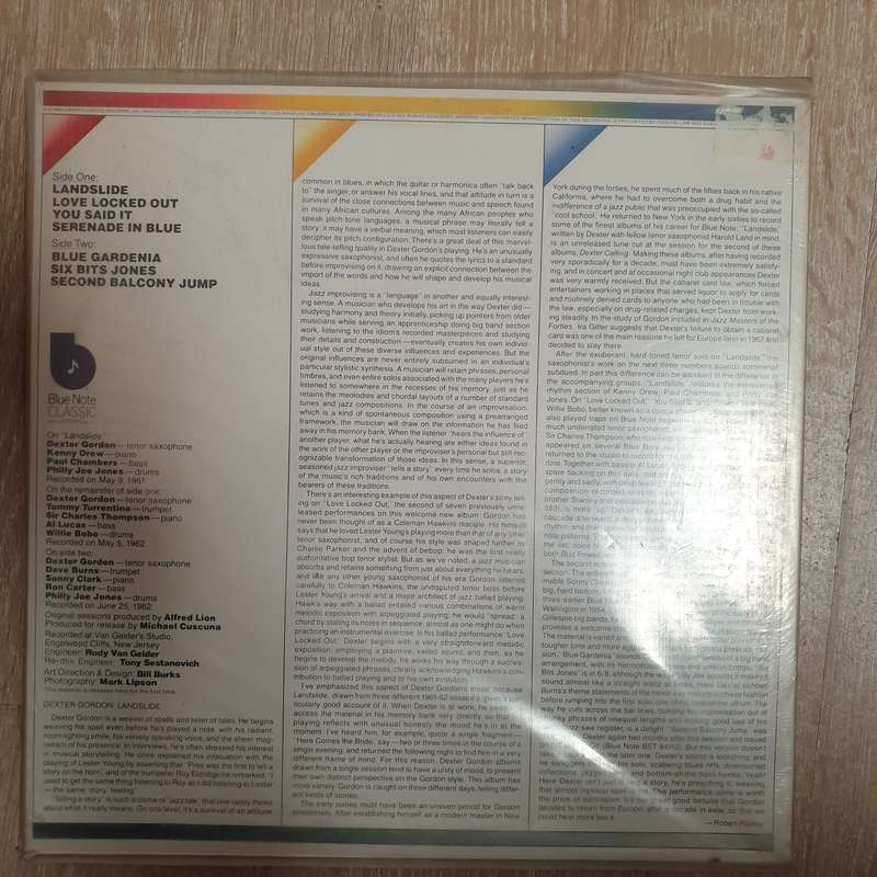 Dexter Gordon - Blue Note - Vinyl LP Record - Very-Good+ Quality (VG+)