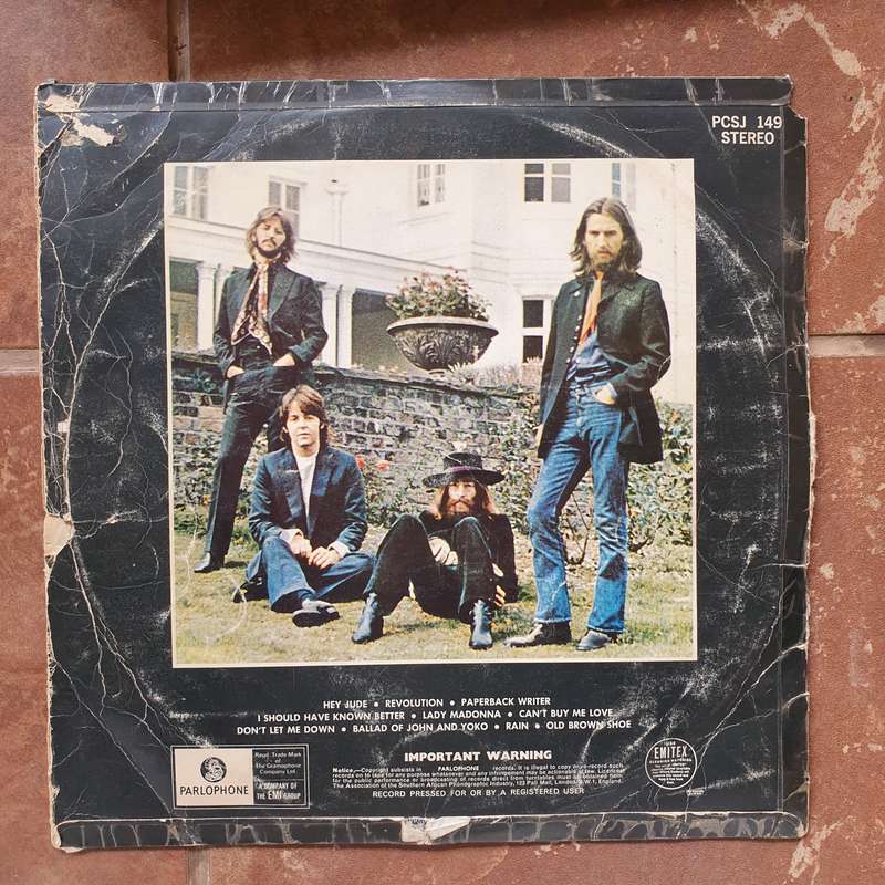 Beatles - Hey Jude  Vinyl LP Record - Fair Quality (Fair)