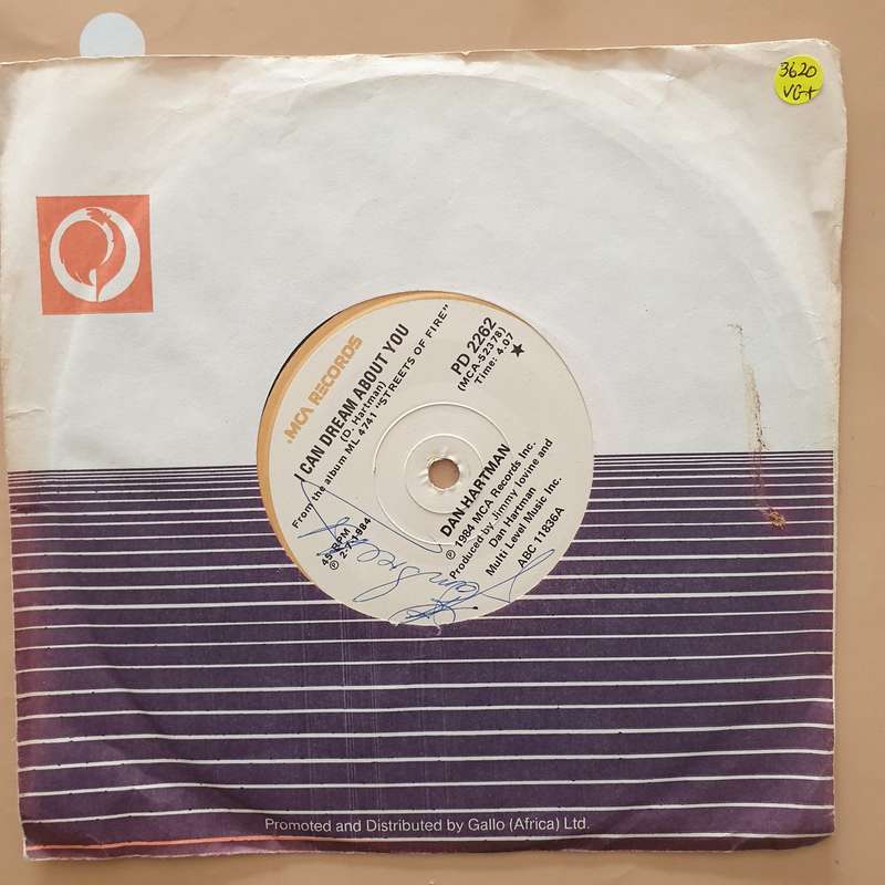 Dan Hartman / The Blasters  I Can Dream About You / Blue Shadows - Vinyl 7" Record - Very-Good...