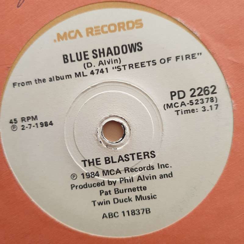 Dan Hartman / The Blasters  I Can Dream About You / Blue Shadows - Vinyl 7" Record - Very-Good...
