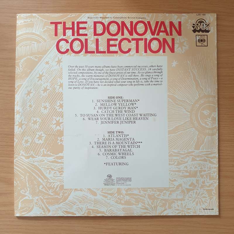 Donovan  The Donovan Collection - Vinyl LP Record - Very-Good+ Quality (VG+) (verygoodplus)