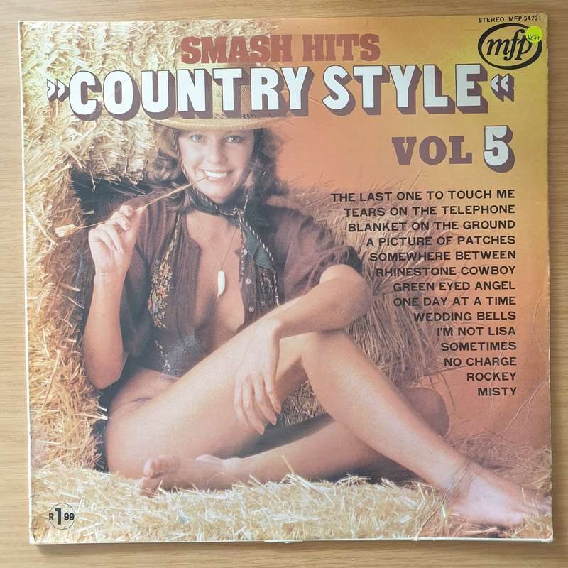 Smash Hits - Vol. 5 - Country Style - Vinyl LP Record - Very-Good+ Quality (VG+) (verygoodplus)