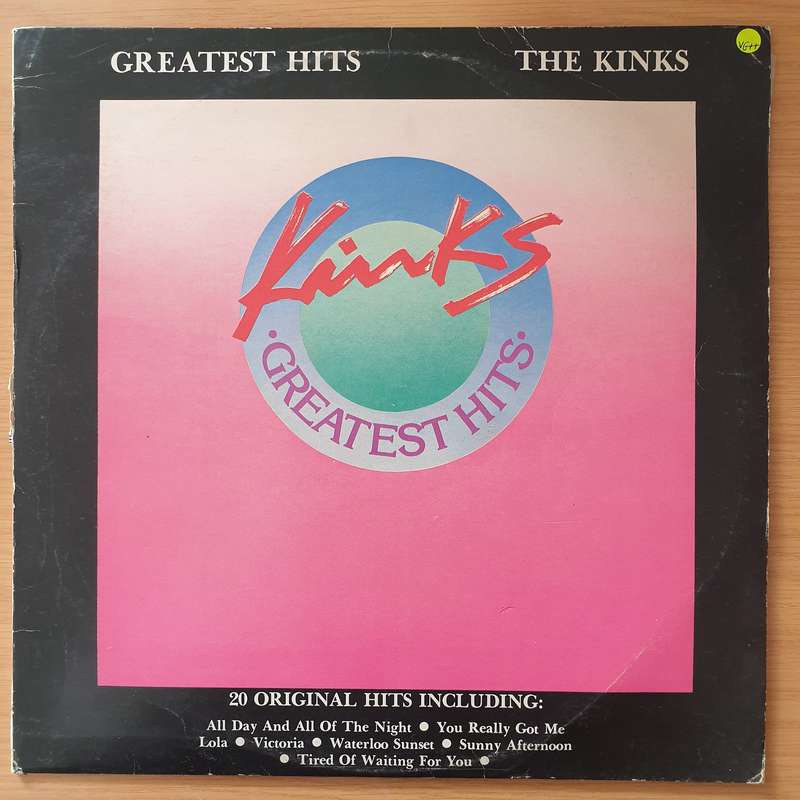 The Kinks  Greatest Hits - Vinyl LP Record - Very-Good+ Quality (VG+) (verygoodplus)