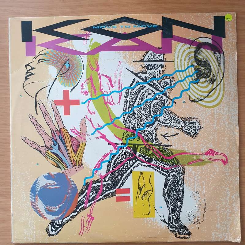 Kon Kan  Move To Move - Vinyl LP Record - Very-Good Quality (VG) (verygood)