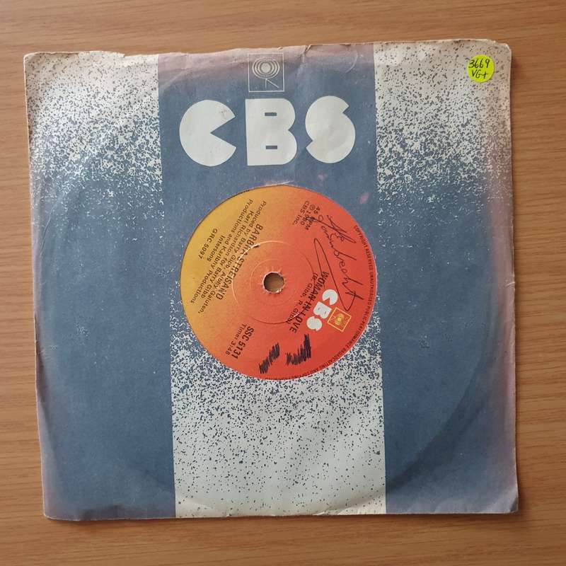Barbra Streisand  Woman In Love - Vinyl 7" Record - Very-Good+ Quality (VG+)