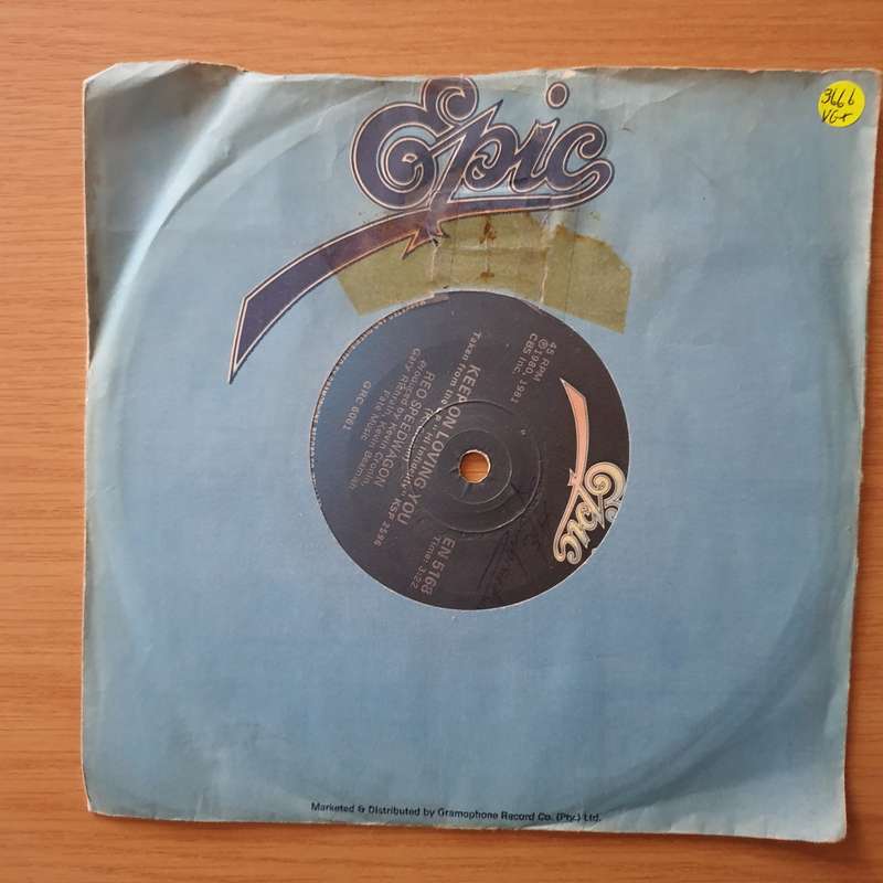 REO Speedwagon  Keep On Loving You / Follow My Heart - Vinyl 7" Record - Very-Good+ Quality (VG+)