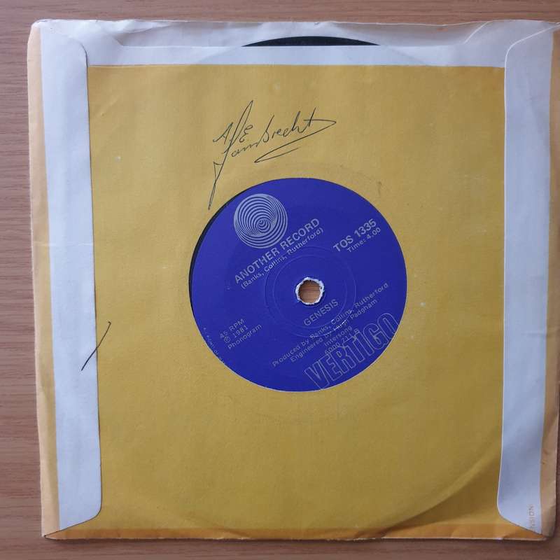 Genesis  Abacab - Vinyl 7" Record - Very-Good+ Quality (VG+)