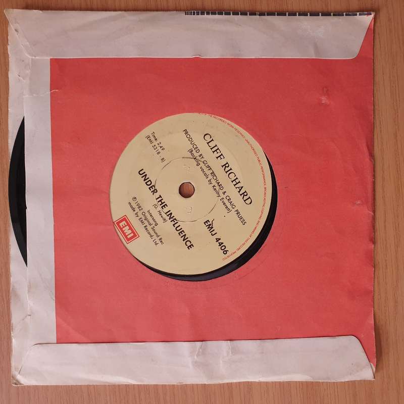 Cliff Richard  The Only Way Out - Vinyl 7" Record - Very-Good+ Quality (VG+)