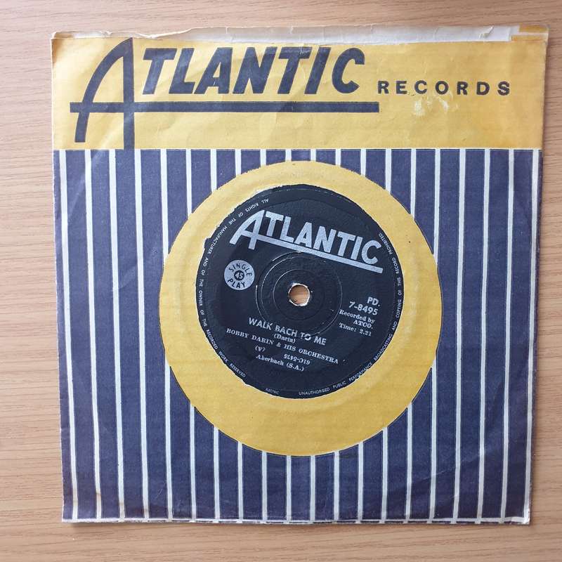 Bobby Darin & His Orchestra  Theme From "Come September" - Vinyl 7" Record - Very-Good+ Qualit...