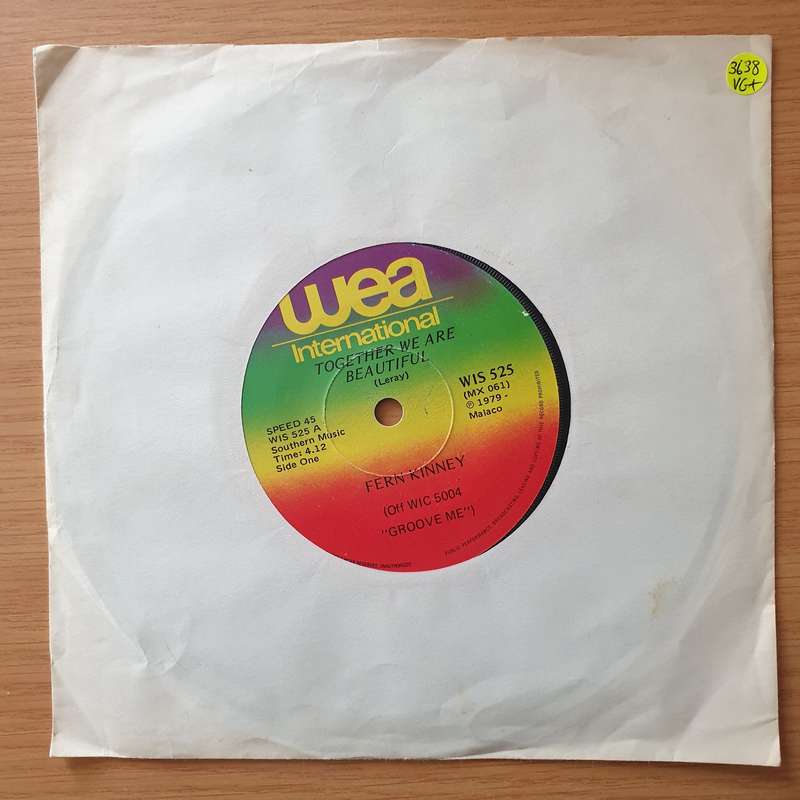 Fern Kinney  Together We Are Beautiful - Vinyl 7" Record - Very-Good+ Quality (VG+)