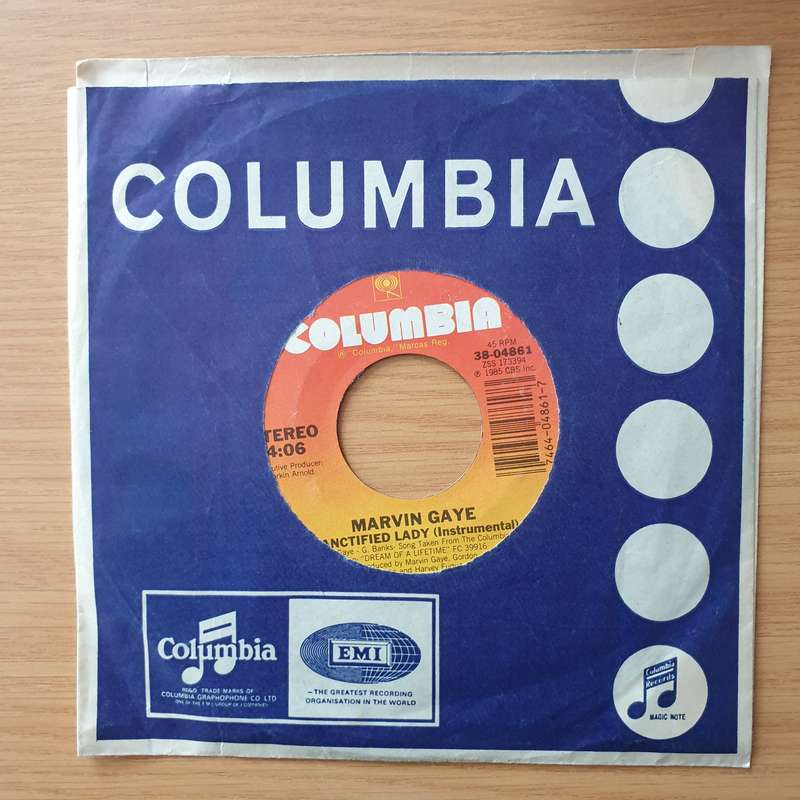 Marvin Gaye  Sanctified Lady - Vinyl 7" Record - Very-Good+ Quality (VG+)