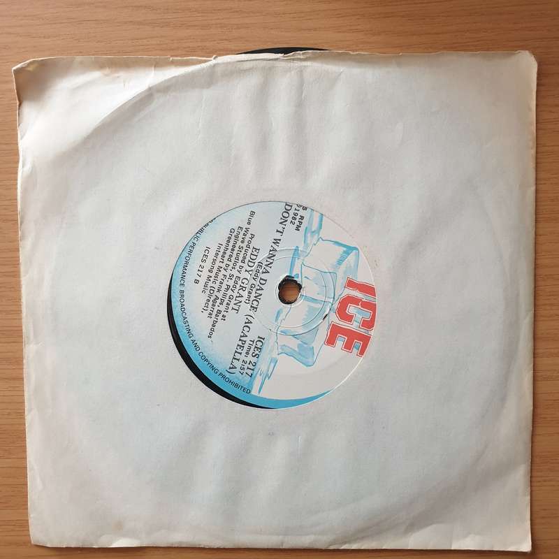 Eddy Grant  I Don't Wanna Dance - Vinyl 7" Record - Very-Good+ Quality (VG+)