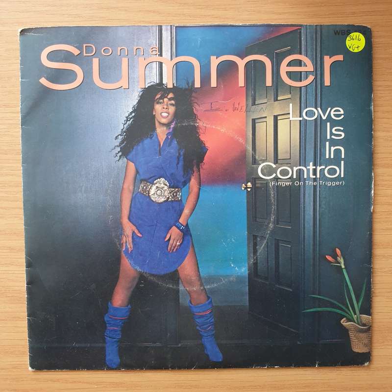 Donna Summer  Love Is In Control (Finger On The Trigger) - Vinyl 7" Record - Very-Good+ Qualit...