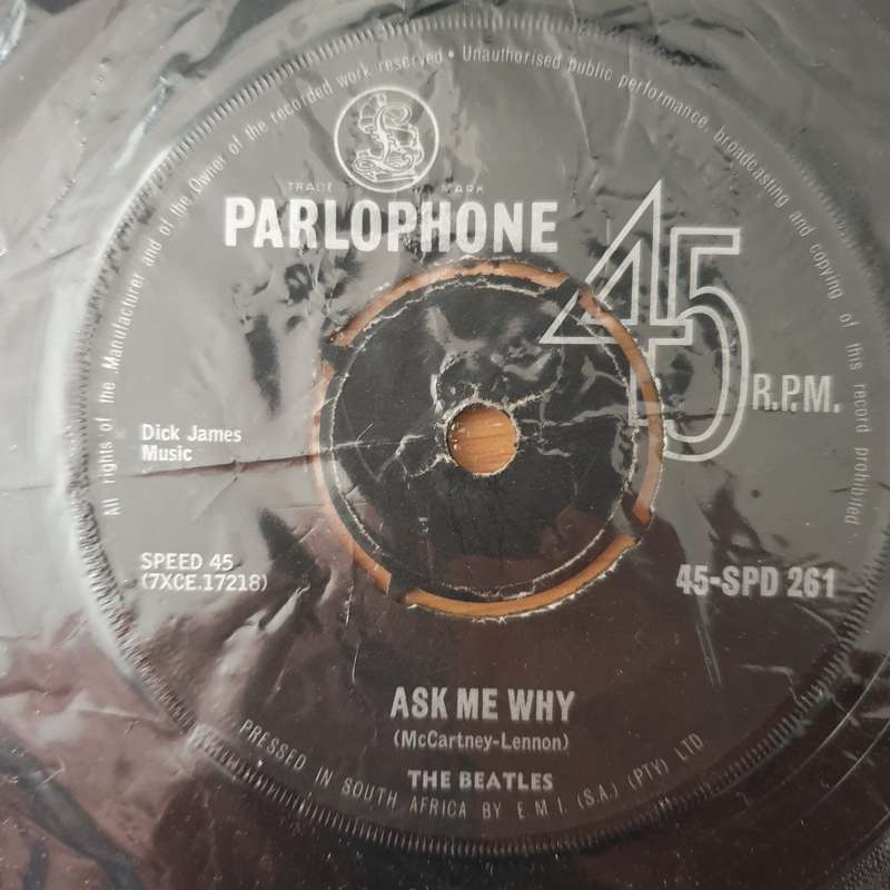 The Beatles  Please Please Me - Vinyl 7" Record - Very-Good- Quality (VG-)