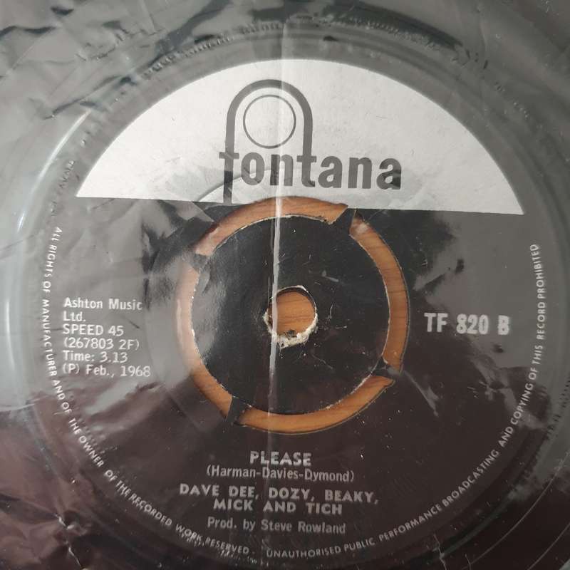 Dave Dee, Dozy, Beaky, Mick & Tich  The Legend Of Xanadu - Vinyl 7" Record - Very-Good- Qualit...