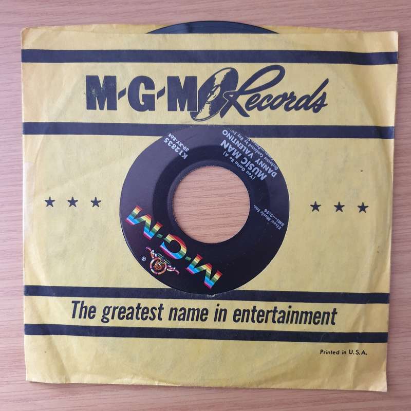 Danny Valentino  Stampede / (You Gotta Be A) Music Man - Vinyl 7" Record - Very-Good+ Quality ...