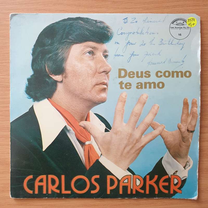 Carlos Parker - Deus como te amo - Vinyl 7" Record - Very-Good+ Quality (VG+) (verygoodplus)