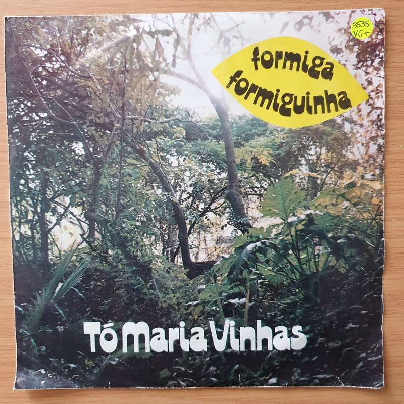Tó Maria Vinhas  Formiga, Formiguinha - Vinyl 7" Record - Very-Good+ Quality (VG+) (verygoodp...