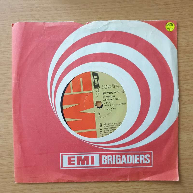 Copperfield  So You Win Again / You Keep Me Holding On - Vinyl 7" Record - Very-Good+ Quality ...