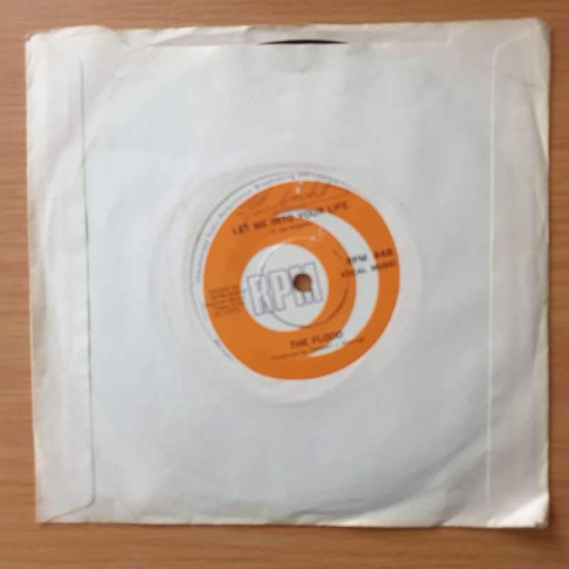 The Flood  Let  Me Into Your Life - Vinyl 7" Record - Very-Good+ Quality (VG+) (verygoodplus)