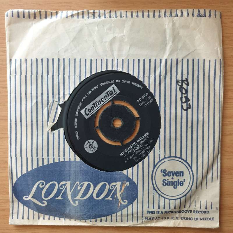 Quinsey - When Will We Meet Again - Vinyl 7" Record - Opened  - Very-Good- Quality (VG-) (verygoo...