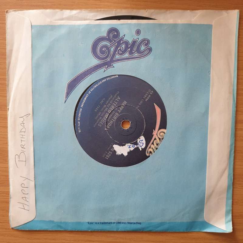 Altered Images  Happy Birthday - Vinyl 7" Record - Very-Good+ Quality (VG+) (verygoodplus)