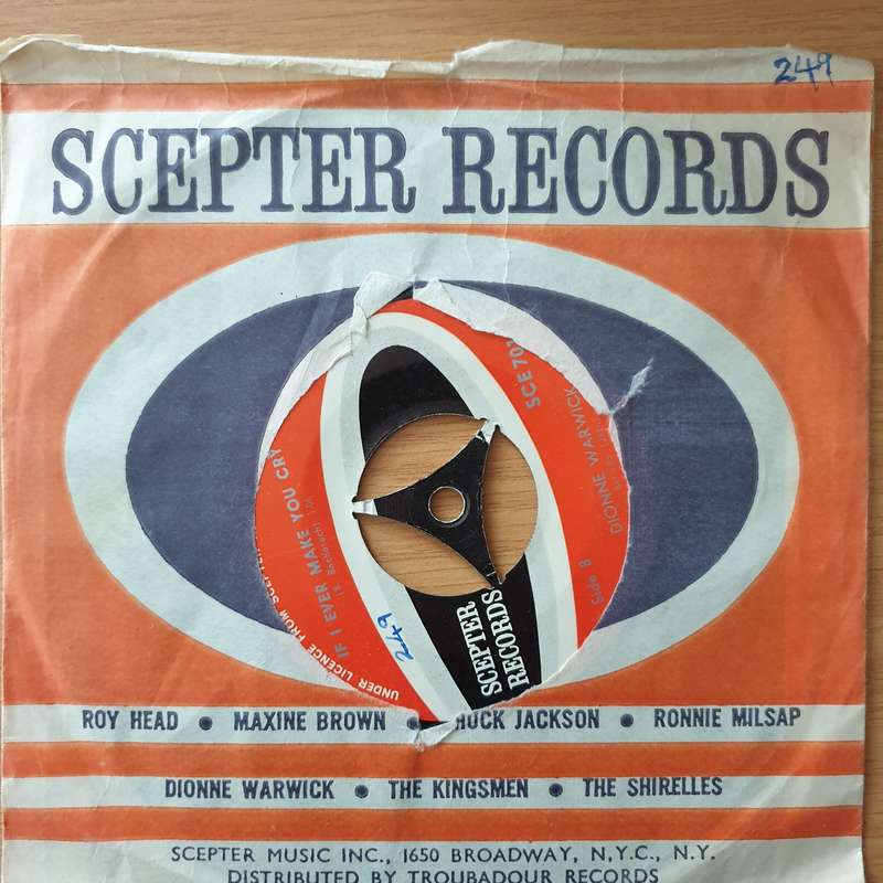 Dionne Warwick  Are You There (With Another Girl) / If I Ever Make You Cry - Vinyl 7" Recor...