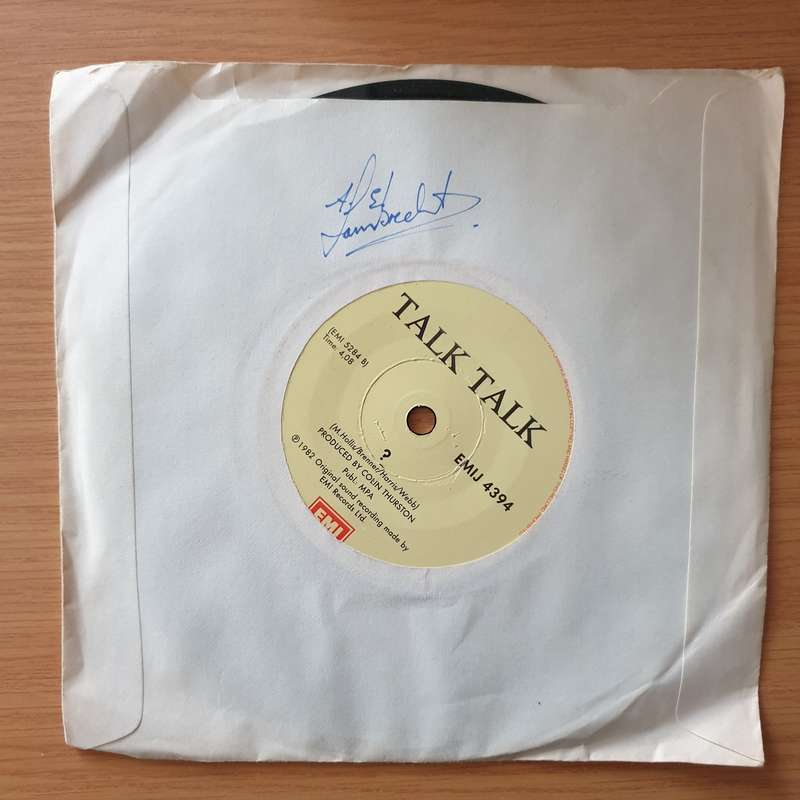 Talk Talk  Talk Talk - Vinyl 7" Record - Very-Good+ Quality (VG+) (verygoodplus)