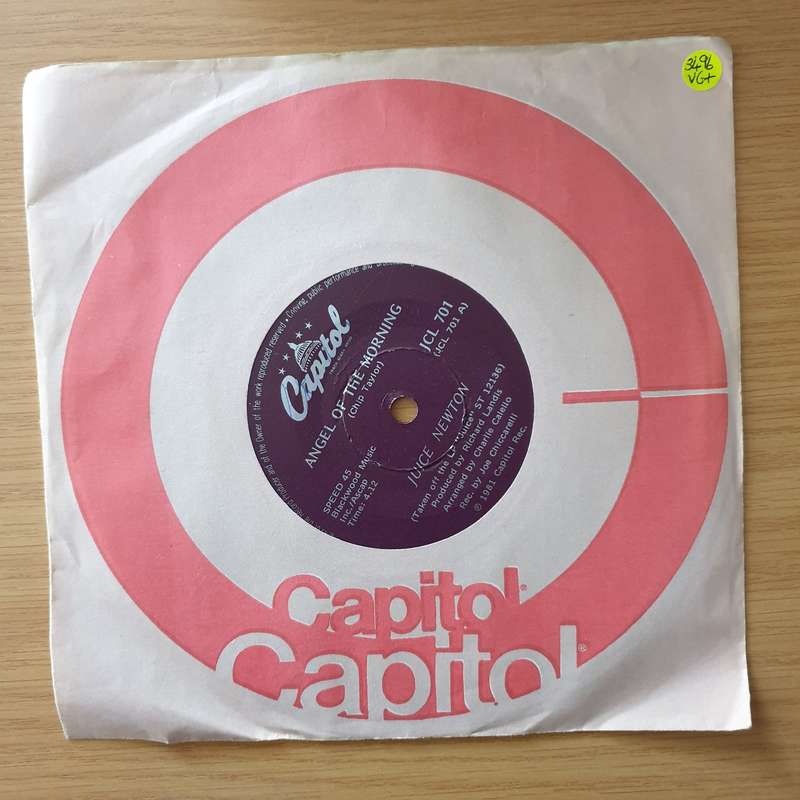 Juice Newton  Angel Of The Morning - Vinyl 7" Record - Very-Good+ Quality (VG+) (verygoodplus)