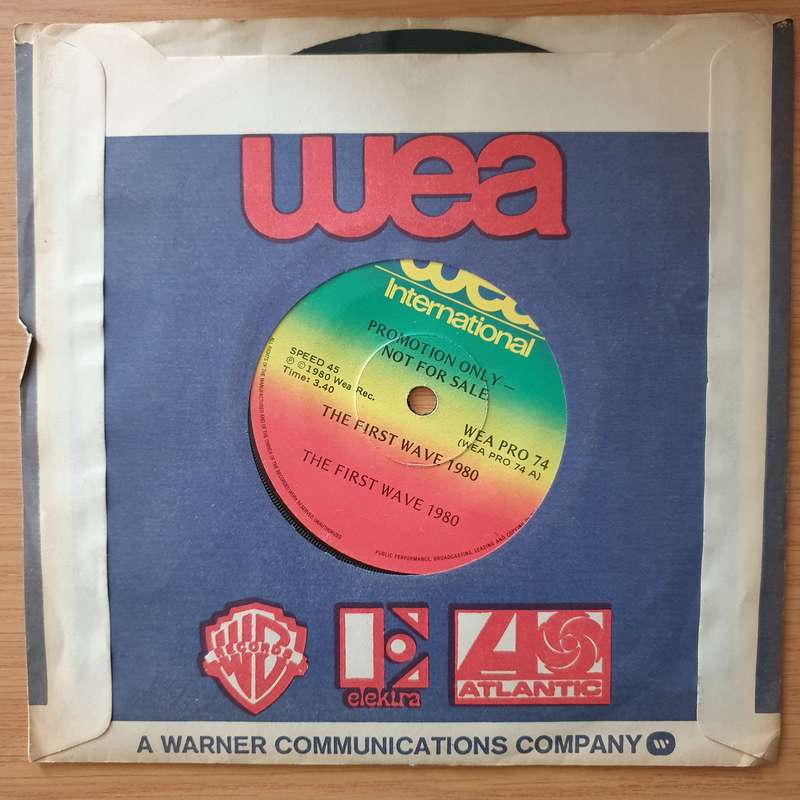 The First Wave - Vinyl 7" Record - Very-Good+ Quality (VG+) (verygoodplus)