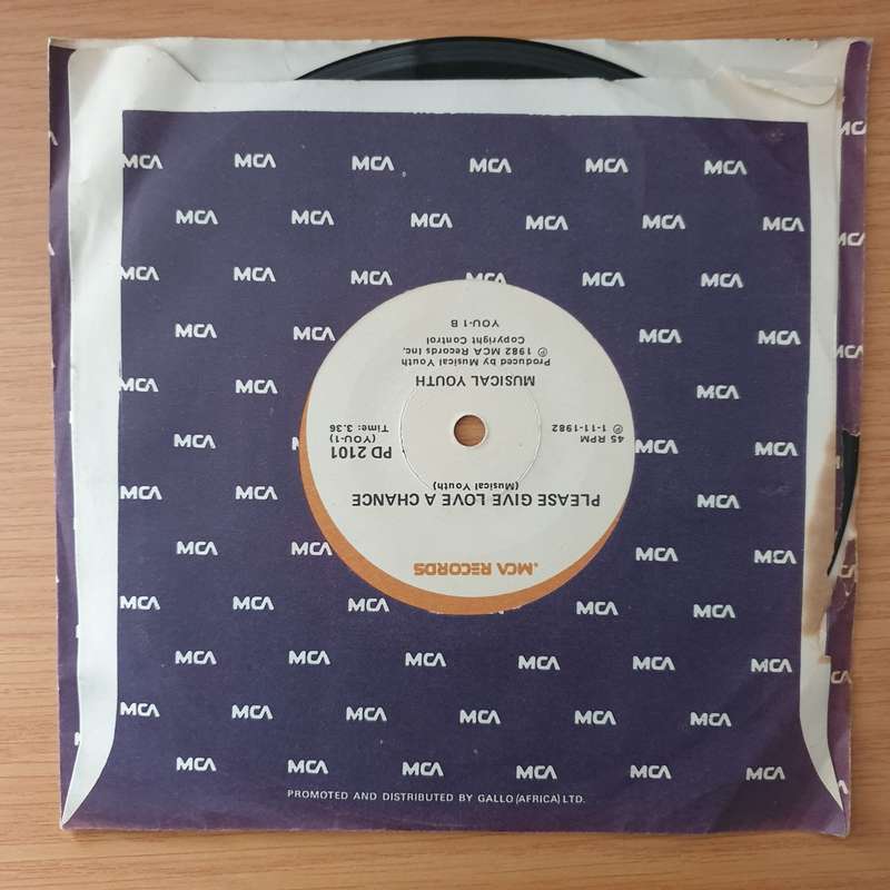 Musical Youth  Pass The Dutchie - Vinyl 7" Record - Very-Good+ Quality (VG+) (verygoodplus)
