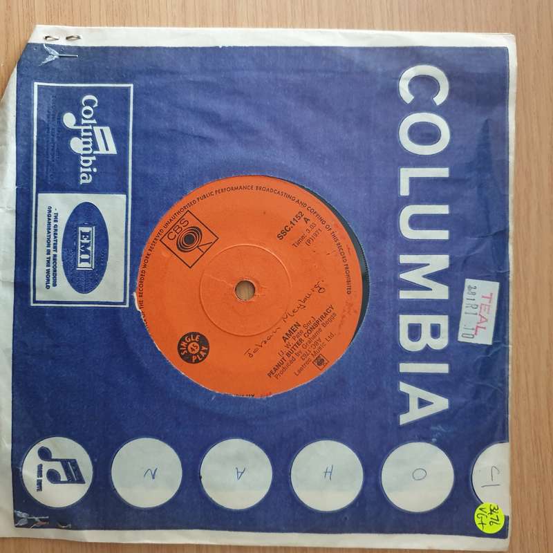 Peanut Butter Conspiracy  Amen / The Games People Play - Vinyl 7" Record - Very-Good+ Quality ...