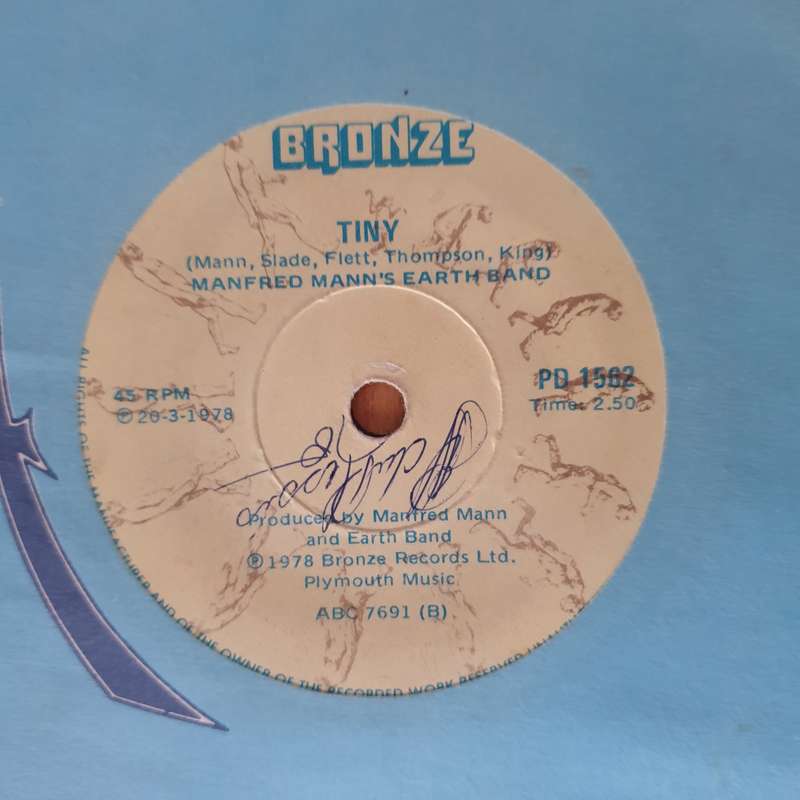 Manfred Mann's Earth Band  Mighty Quinn - Vinyl 7" Record - Opened  - Very-Good Quality (VG) (...
